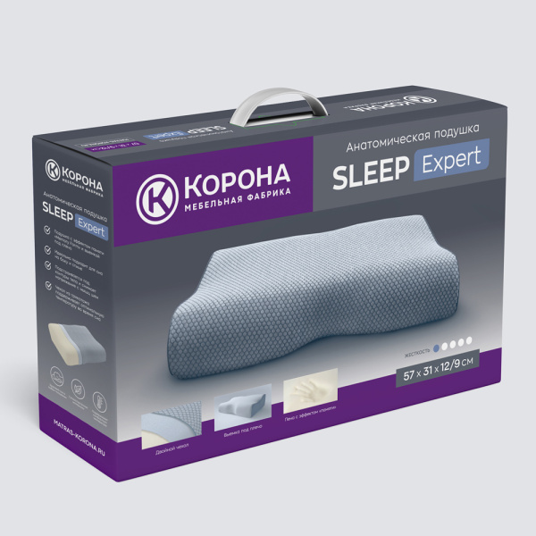 Анатомическая подушка «Sleep Expert» Фото Анатомическая подушка «Sleep Expert»